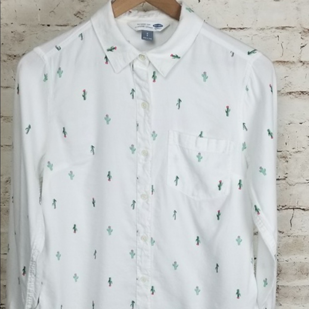 Cactus Button Down